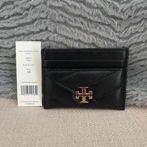 Tory Burch Kira Chevron Card Case